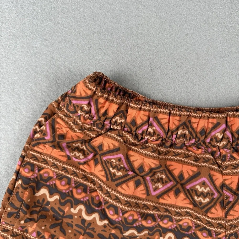 Patagonia Barely Baggies Shorts Womens Small Mangrove Tiki Henna Pattern